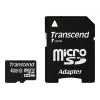 Pamięć Flash Transcend 4 GB MicroSDHC Klasa 10 z adapterem