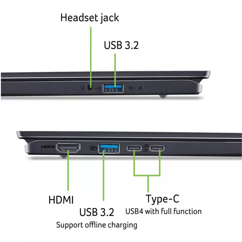 Laptop Acer Swift SFG16-61-R6QV 16 cal AMD Ryzen AI 7 350 32GB 1TB AMD Radeon 860M Windows 11 Home