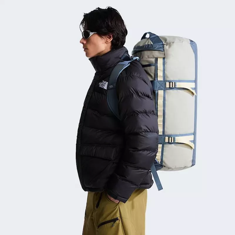 Torba podróżna The North Face Base Camp Duffel M - stone slab/granite szary