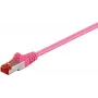 Microconnect SSTP620PI kabel sieciowy Różowy 20 m Cat6 S/FTP (S-STP)