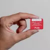 Shelly Qubino Wave 1PM Mini Z-Wave mierząco-przełączający siłownik Czerwony