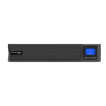 Rack UPS PowerWalker VFI 1500 LICR IOT PF1 on-line 1500 VA, 8× IEC C13, USB-B, RS-232, LCD, 2U