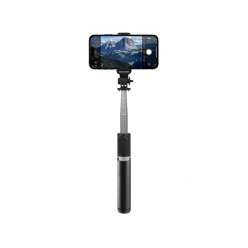 SelfieGo Kompaktowy Selfie Stick Bluetooth Statyw (20-101 cm) Crong CRGSGL1B