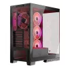 Obudowa PC MODECOM Volcano SPACE APEX ARGB Midi Tower, hartowane szkło, USB-C, obsługa ATX/microATX/Mini-ITX, GPU do 430 mm, chłodzenie CPU do 180 mm
