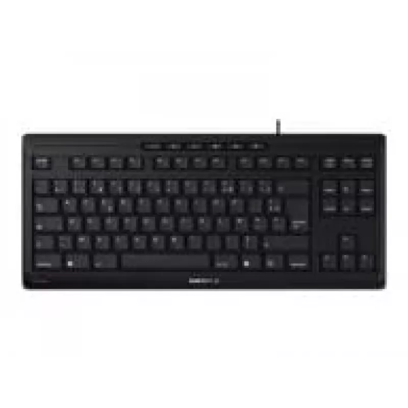 CHERRY STREAM TKL klawiatura uniwersalna USB QWERTZ szwajcarski czarny