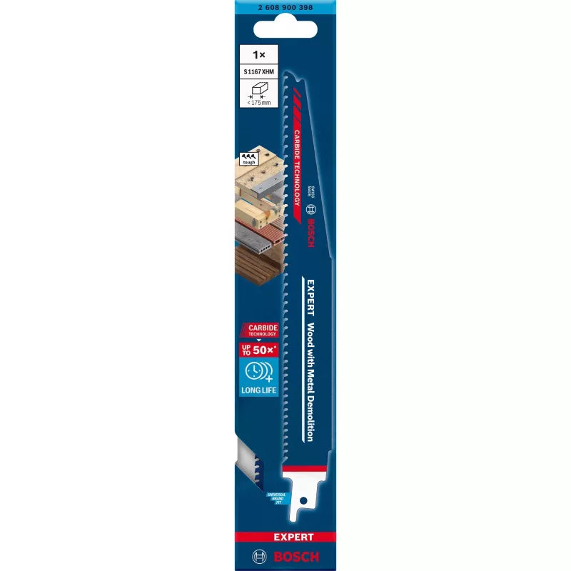 Bosch Expert 2608900398 Brzeszczot do piły szablastej Stal wysokowęglowa (HCS) 1 szt.