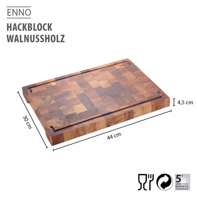 GEFU ENNO Deska z drewna orzechowego 44 x 30 cm