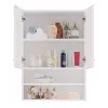 Szafka łazienkowa Topeshop POLA MINI DK biały połysk