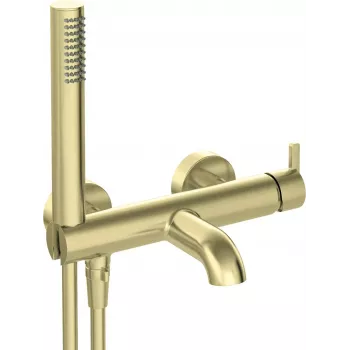 Bathtub mixer with shower set