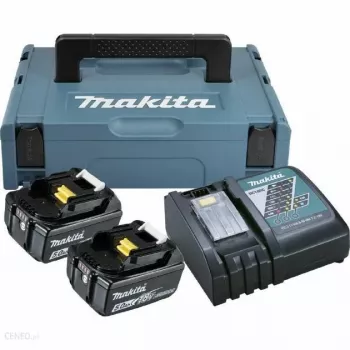 Zestaw zasilania MAKITA 18V 2x5,0Ah (BL1850Bx2+DC18RC) MAKPAC