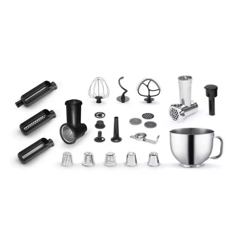 Mikser stojący Concept RM8000 – robot kuchenny 1200 W, czarny