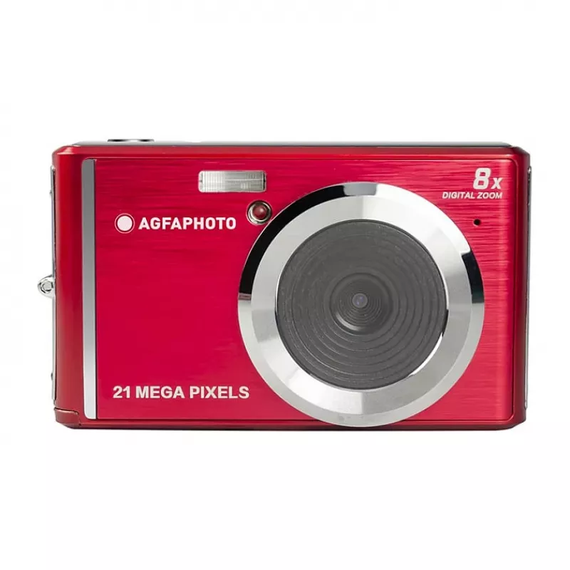 Kompaktowy aparat AgfaPhoto Realishot DC5200 21 MP CMOS 5616 x 3744 pikseli Czerwony