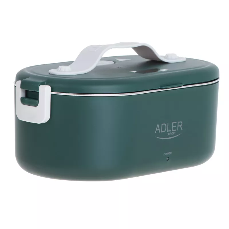 Adler | Podgrzewany pojemnik na żywność | AD 4505g | Pojemność 0,8 L | Materiał Stal nierdzewna/Tworzywo sztuczne | Zielony