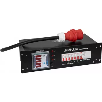 Rozdzielacz zasilania EUROLITE SBM-32B 30248401 32A 3-fazowy
