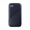 WD My Passport SSD WDBAGF0020BBL - SSD - verschlüsselt - 2 TB - extern (tragbar) - USB 3.2 Gen 2 (USB-C Steckverbinder) - 256-Bit-AES - Mitternachtsbl