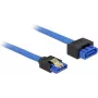 Kabel SATA DeLOCK 84972 0.3 m SATA 7-pin czarny niebieski