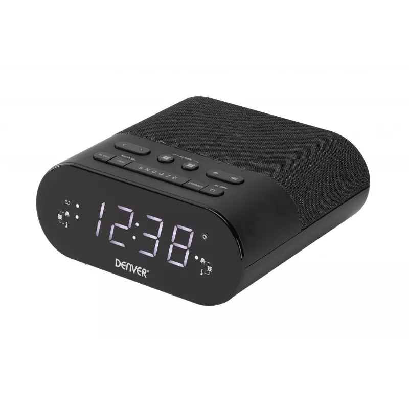 Denver CRQ-107 Cyfrowy budzik Czarny