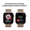 Apple Watch GPS + Cellular 46mm Złota koperta tytanowa Złota bransoleta Milanese S/M
