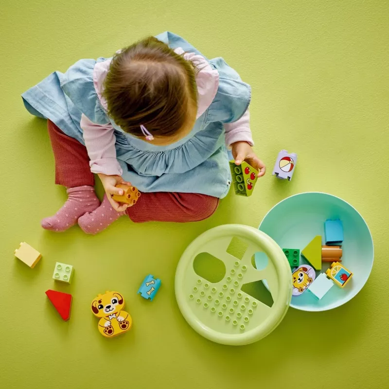Zabawka konstrukcyjna LEGO DUPLO Domek szczeniaka z sorterem kształtów 10441, 17 elementów, dla dzieci w wieku 1½–5 lat