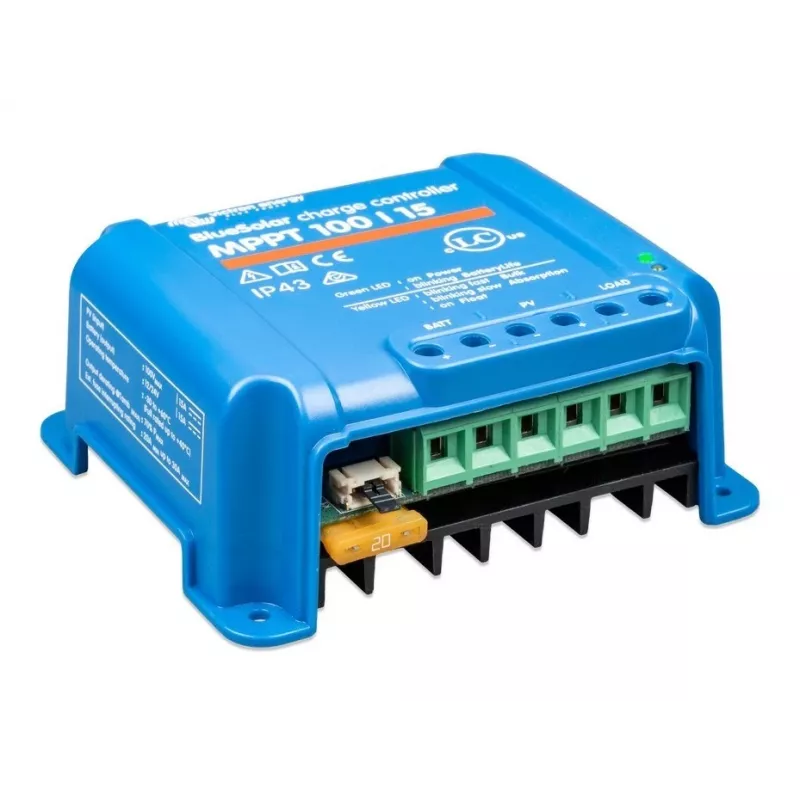 MPPT Solar Charge Controller Victron Energy BlueSolar 100/15 — 15 A, maks. 100 V PV