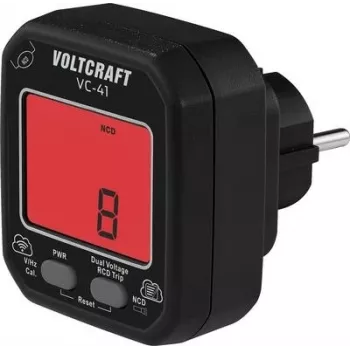 Voltcraft VC-41 Tester gniazd CAT II 250 V LCD (VC-16041165)
