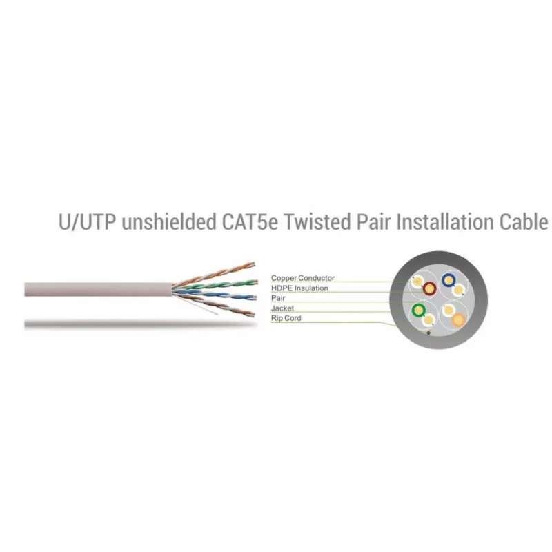 Kabel sieciowy SBOX kabel UTP CAT-5e RJ-45 10 m Niebieski