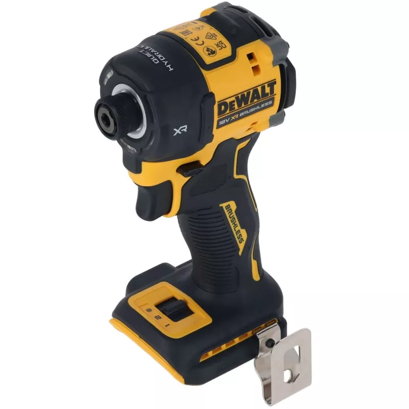 Wkrętarka DeWalt DCF870NT-XJ, 18 V Li-Ion, 56 N·m, uchwyt 1/4 cala, rękojeść pistoletowa, długość 100 mm