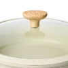 Płaski garnek D28cm 4.1L/beżowy