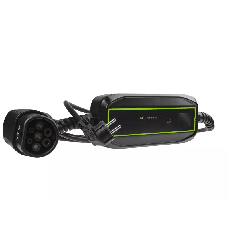Stacja ładowania pojazdów elektrycznych zielony Cell EV16 Czarny