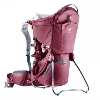 Nosidło turystyczne dla dziecka Deuter Kid Comfort Polyamide czerwone