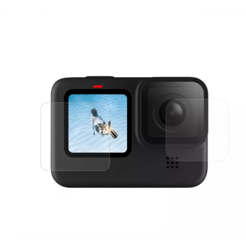Szkło hartowane do ochrony ekranu i obiektywu Telesin do GoPro Hero 9 / Hero 10 (GP-FLM-901)