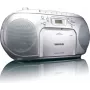 Lenco SCD-42 - FM - Odtwarzacze - CD - CD-R - CD-RW - automatyczne zatrzymanie - powtarzanie - LCD - AC/Bateria (SCD420SILBER)