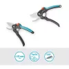 Sekator GARDENA PremiumCut 12241-20 bypass, szary/turkusowy