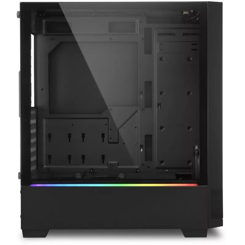 Sharkoon RGB FLOW Midi Tower ATX bez zasilacza USB/Audio