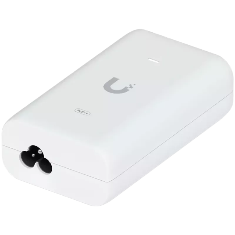 Ubiquiti UniFi UACC-PoE++-10G-EU 10G PoE++ Adapter (60W), może zasilać urządzenia UniFi PoE++, zmniejszać zależność od zasilania z przełącznika PoE i zapewniać połączenie Multi-Gigabit LAN