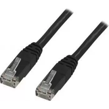 Kabel sieciowy Deltaco UTP Cat6 RJ-45 RJ-45 2 m Czarny