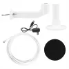 Dookólna aktywna antena DVB-T/T2 HEVC MACLEAN MCTV-104 — montaż zewnętrzny na kamperze, 174–230 i 470–698 MHz, USB 5V
