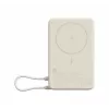 Powerbank Xiaomi BHR08PBGL 5900 mAh Litowo-jonowy 5 V USB‑C 1 port Ładowanie bezprzewodowe Beżowy