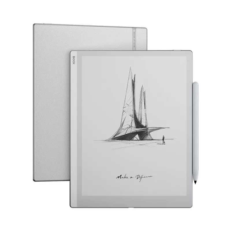 Tablet Onyx BOOX GO 10.3 – 10,3-calowy tablet E-Ink, 2480×1860, 4 GB RAM, 64 GB pamięci, Android 12, rysik, Wi‑Fi 5, Bluetooth 5.0, biały