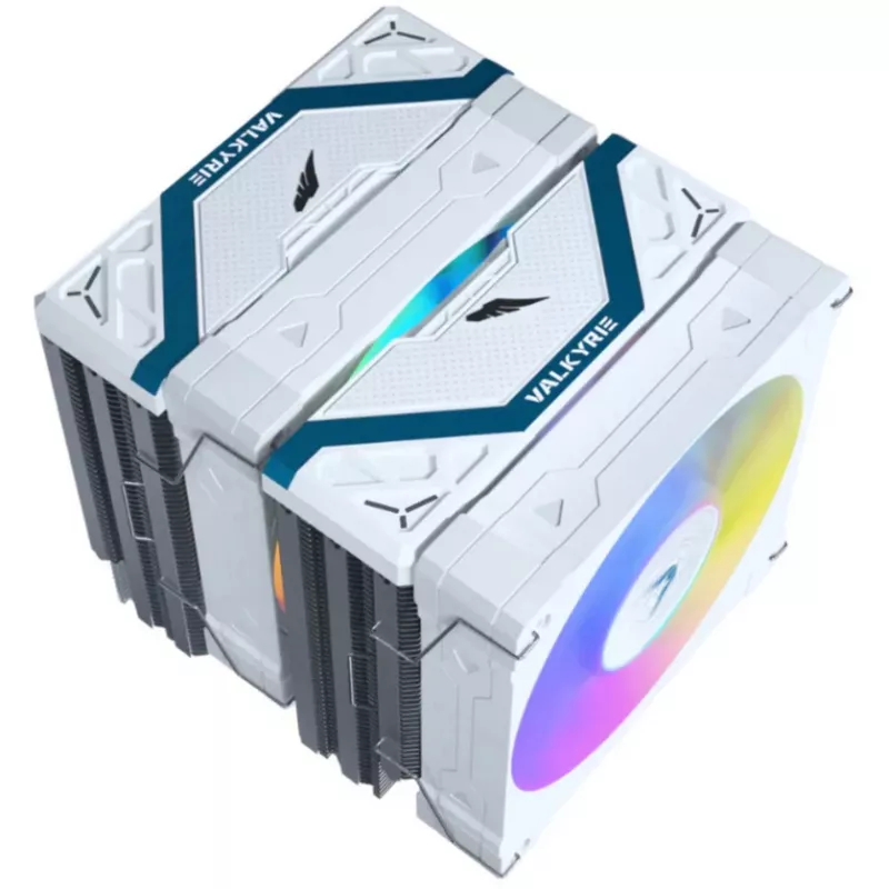 Chłodzenie CPU Valkyrie Vind DL125 White firmy Valkyrie — model VK-AIRDL125W, lekka i trwała konstrukcja