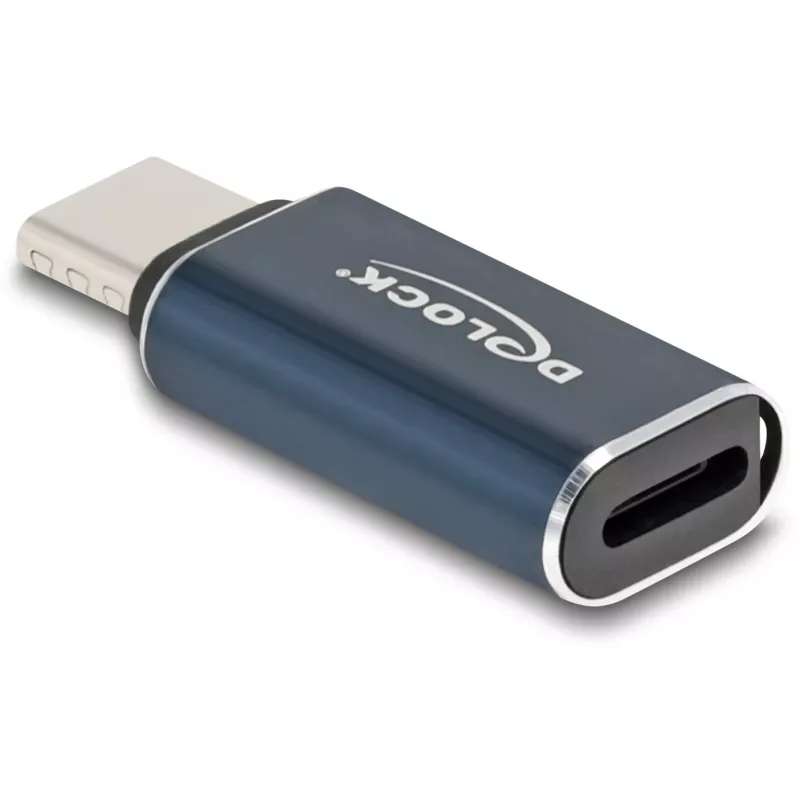 adapter złącza złącza DeLOCK 60688 USB 2.0 Type-C na 8-pin Lightning Antracyt