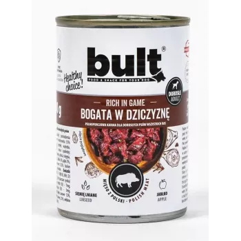BULT Bogata w dziczyznę - Mokra karma dla psa - 800 g