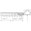 Moduł kamery wideodomofonu HIKVISION DS-KD8003-IME1(B)(O-STD)/EU