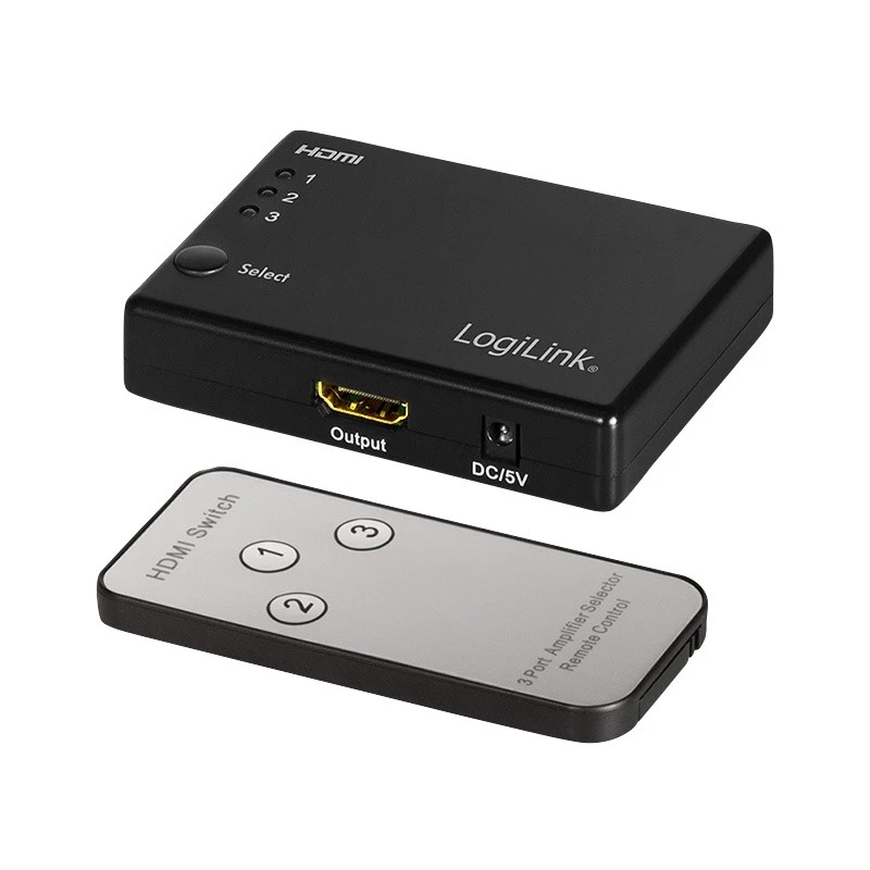 Przełącznik wideo HDMI LogiLink HD0042