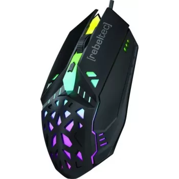 Przewodowa mysz gamingowa Rebeltec SHARK — ergonomiczny design, czujnik optyczny
