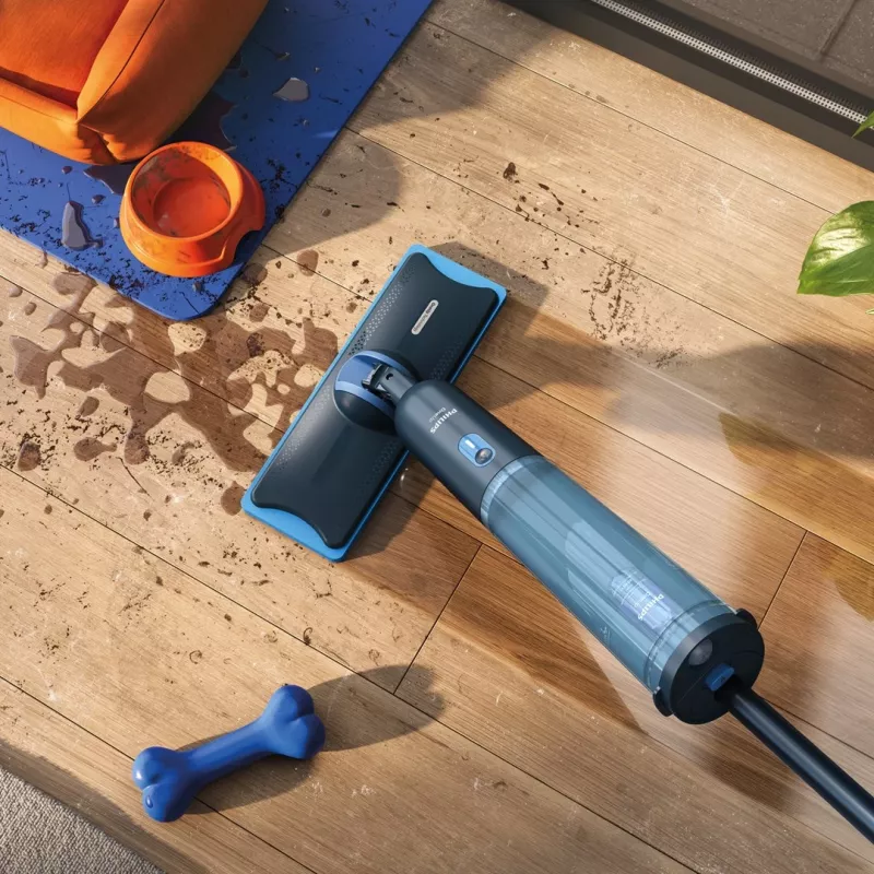Philips OneUp Ultra-Concentrated Floor Cleaner, Stick vacuum, Niebieski, 40 ml, Płyn (koncentrat), Philips OneUp, 30 mm