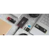 Emtec X210 ELITE 2 TB USB Type-C 3.2 Gen 2 (3.1 Gen 2) Czarny, Czerwony