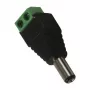 Synergy 21 S21-LED-000219 DC/2.1 x 5.5 mm czarny - zielone złącze przewodowe