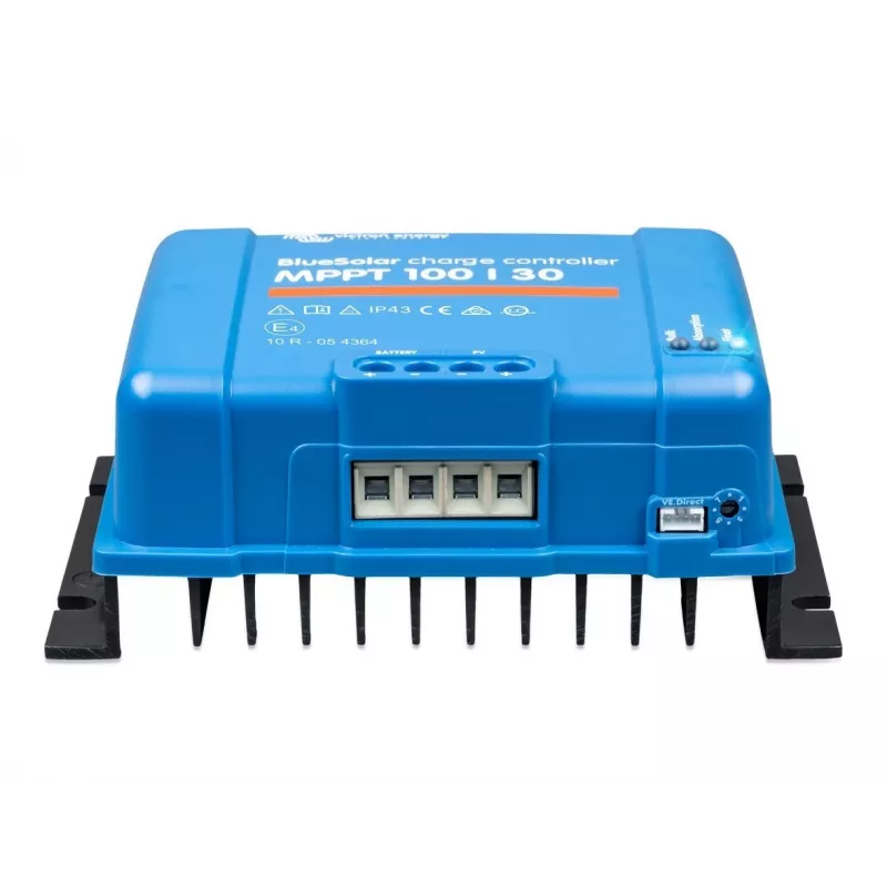 Regulator ładowania słonecznego MPPT Victron Energy BlueSolar 100/30 — 30 A, 100 V maks. PV