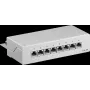 Goobay 62063 - RJ-45 - Cat6a - S/UTP (STP) - 22/26 - Szary - Instalacja w szafie rack (62063)